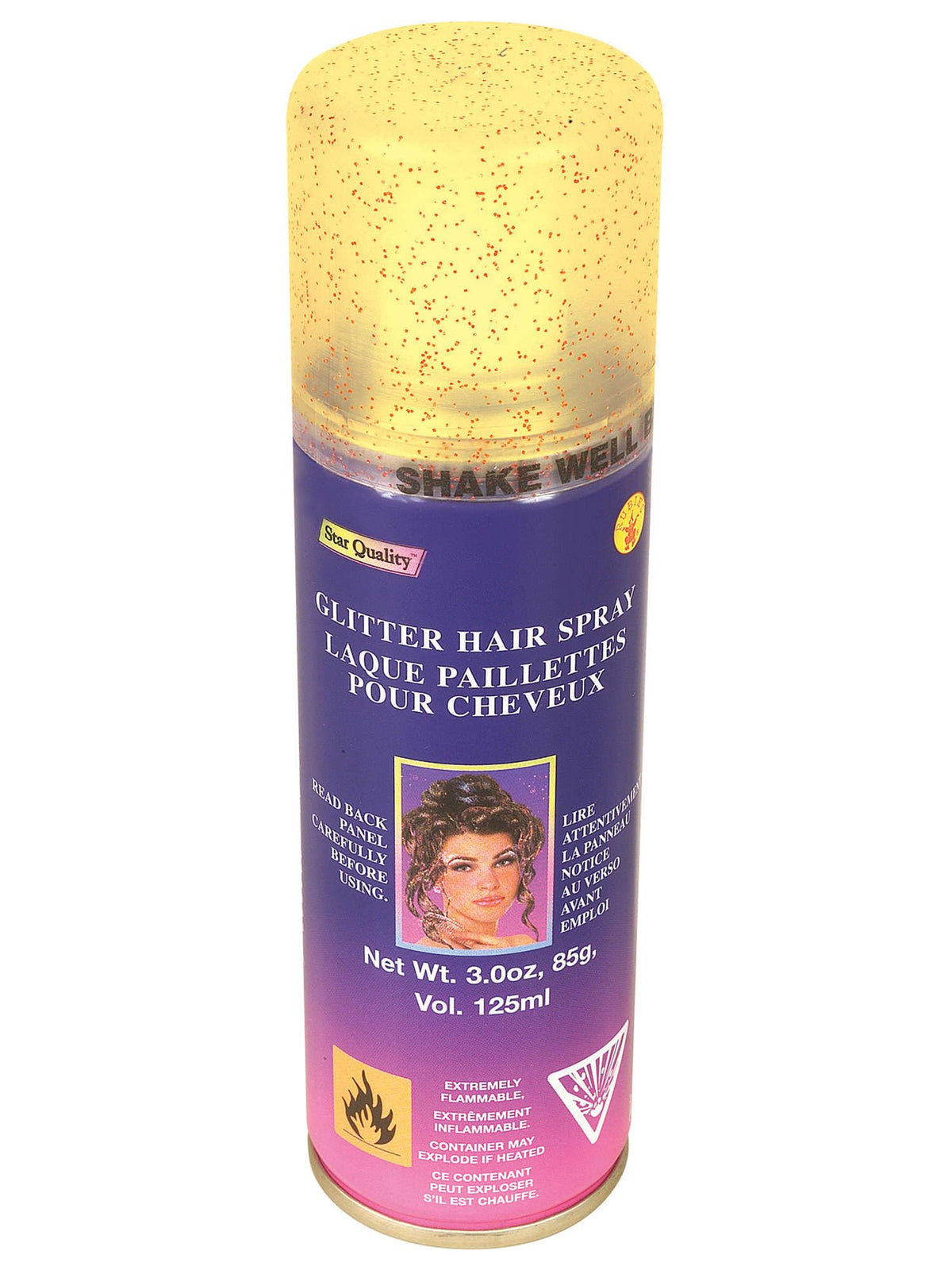 Rubies Gold Glitter Haircolor Costume Hairspray for Adults, Unisex 3 Ounce Beauty & Personal Care Rubies
