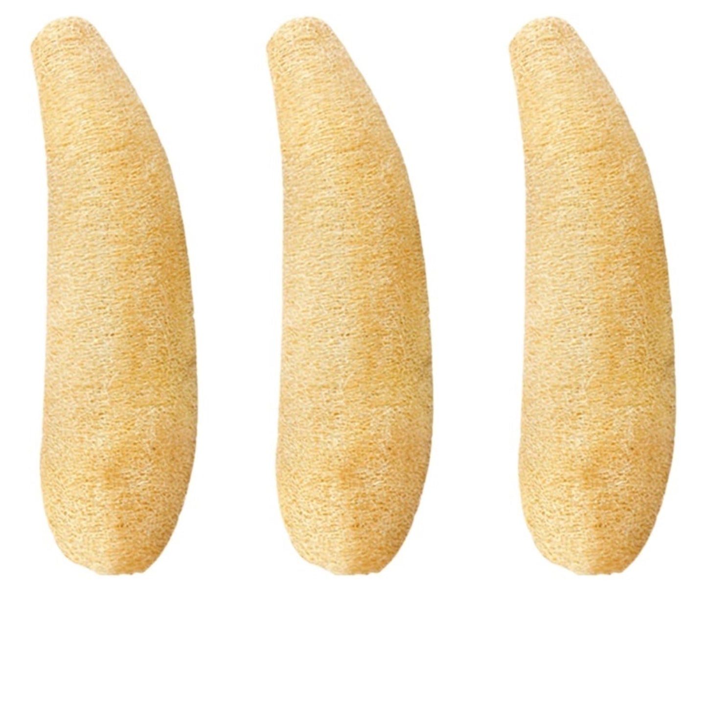 Natural Loofah Bath Body Shower Sponge Scrubber Pad Whole Full Lufa Exfoliation Biodegradable Luffa Sponge Scrubber(30-35cm-3pcs) Beauty and Personal Care HIVJEEDYH