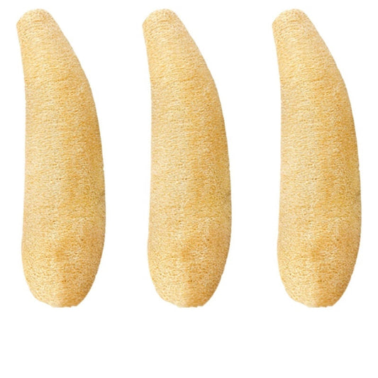 Natural Loofah Bath Body Shower Sponge Scrubber Pad Whole Full Lufa Exfoliation Biodegradable Luffa Sponge Scrubber(30-35cm-3pcs) Beauty and Personal Care HIVJEEDYH