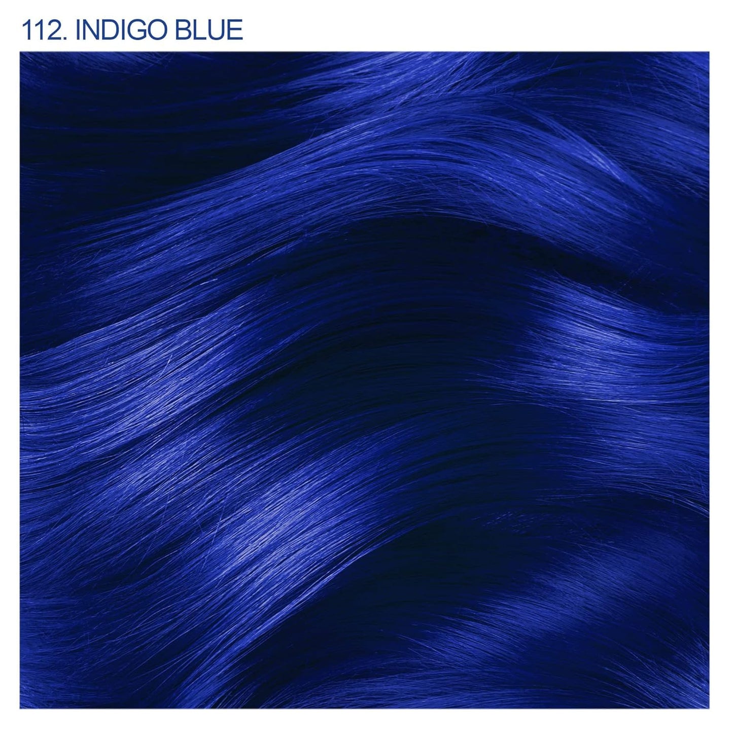 Adore Semi Permanent Hair Color (112 Indigo Blue) | Vegan & Cruelty-Free Blue Hair Dye | No Ammonia, No Peroxide, No Alcohol | 4 Fl Oz (Pack of 1) Beauty & Personal Care Adore
