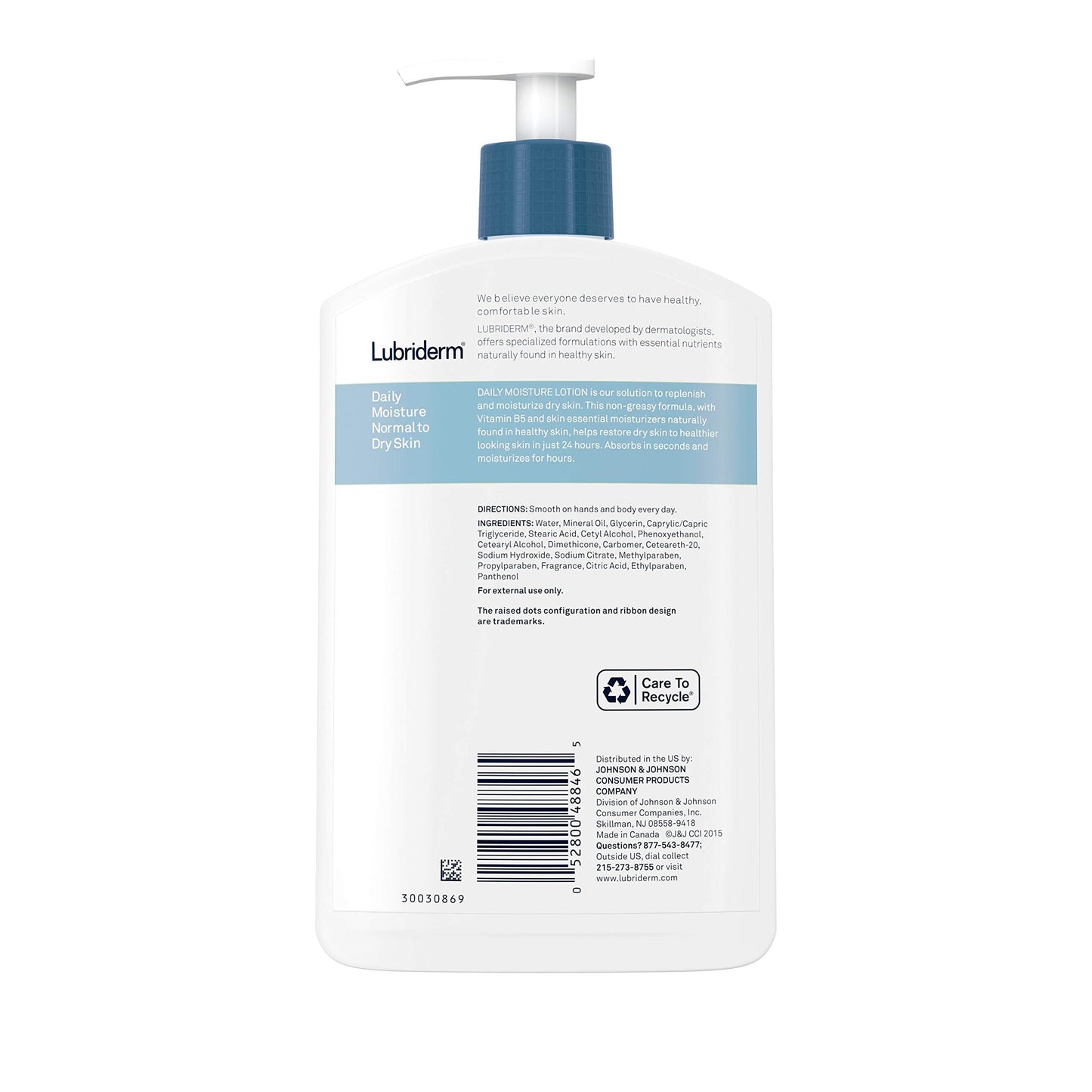 Lubriderm Daily Moisture Lotion, 16 Fl. Oz (Pack of 4) Beauty & Personal Care Lubriderm