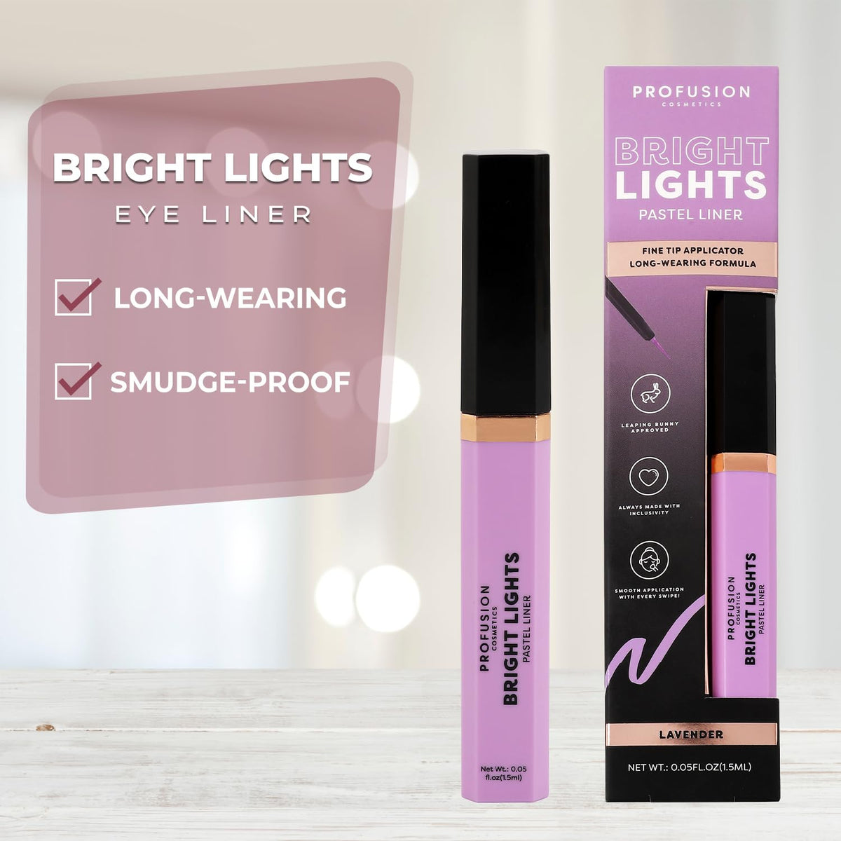 Profusion Cosmetics Bright Lights UV Neon & Pastel Eyeliner - Smudge-Proof, Long-Wearing Eye Liner with Precise Retractable Tip, Waterproof… Beauty & Personal Care Profusion Cosmetics