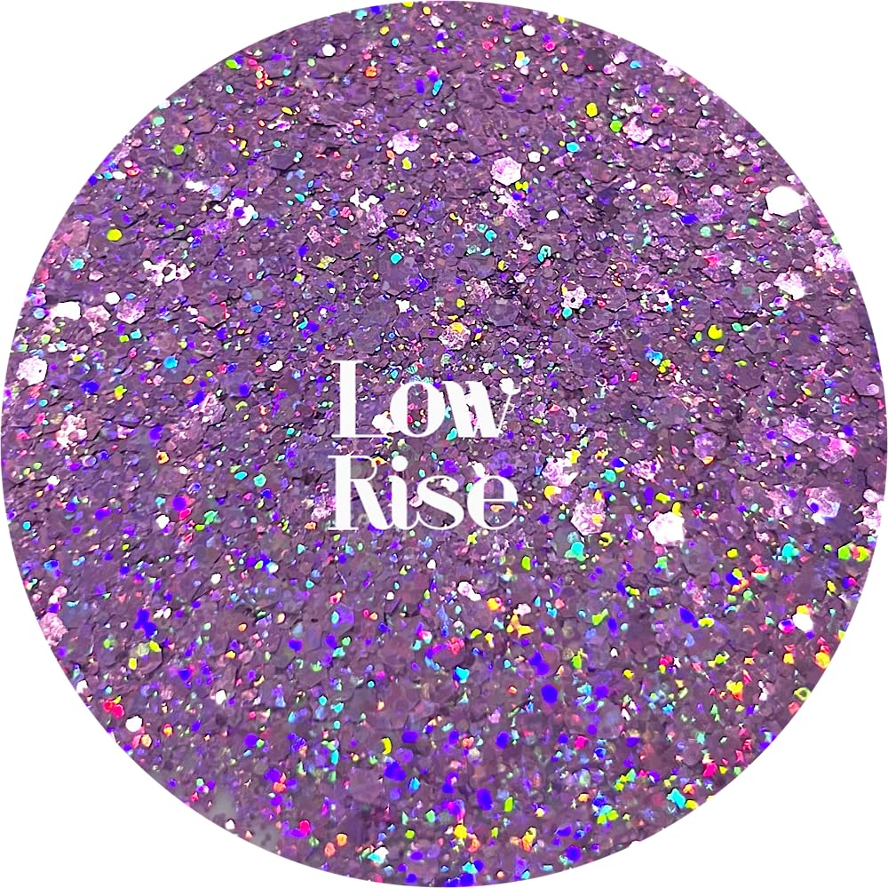 Purple Polyester Glitter | Craft Glitter | Glitter for Arts & Crafts | Tumblers | Cosmetics | Nails | Epoxy Resin Art | Slime | DIY | Body Glitter | 1 Beauty & Personal Care Glitter Heart Co.