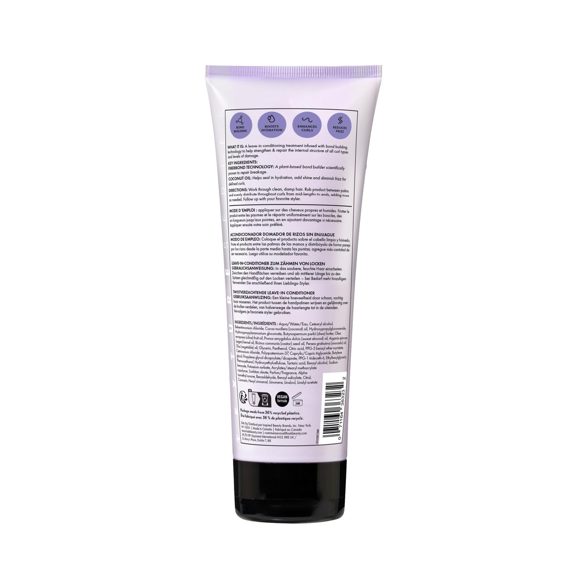 HASK Twist Tamer Coconut Leave-In Conditioner, 6.7 fl oz