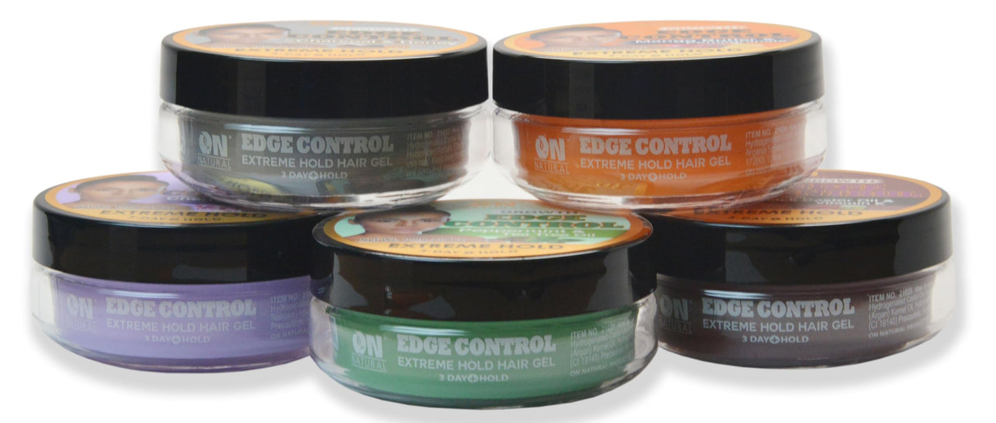 On Natural Edge Control Extreme Hold-Charcoal and Honey (3.4 oz) Beauty & Personal Care On Natural