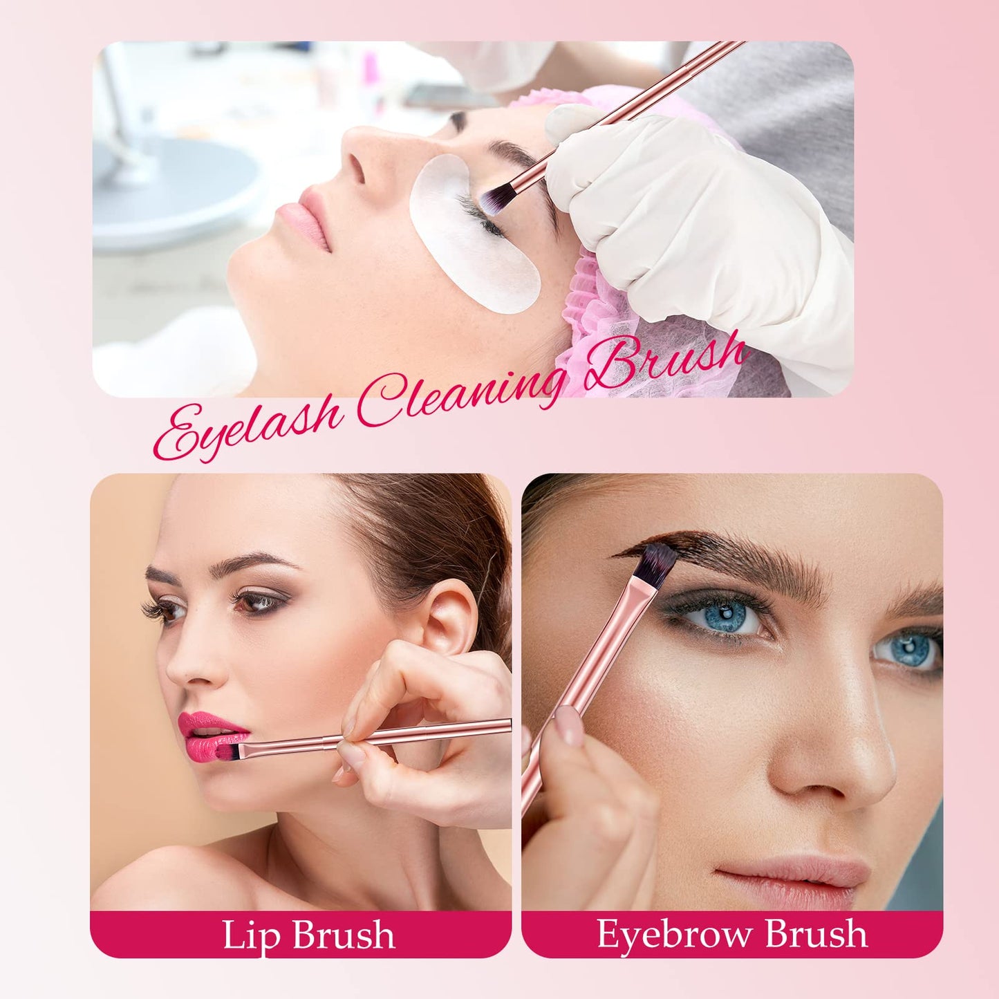 Perthlin 12 Pcs Eyeshadow Smudge Brush 2 in 1 Eyeshadow Double Ended Concealer Brush Under Eye Small Soft Firm Pointed Foundation Makeup Applicator Beauty & Personal Care Perthlin