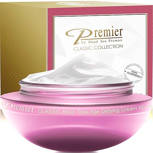 Premier Dead Sea BIOX total age defying cream, face moisturizer, Anti Aging face Cream, Intensive Wrinkle cream firming skin care, Classic collection Beauty & Personal Care Premier