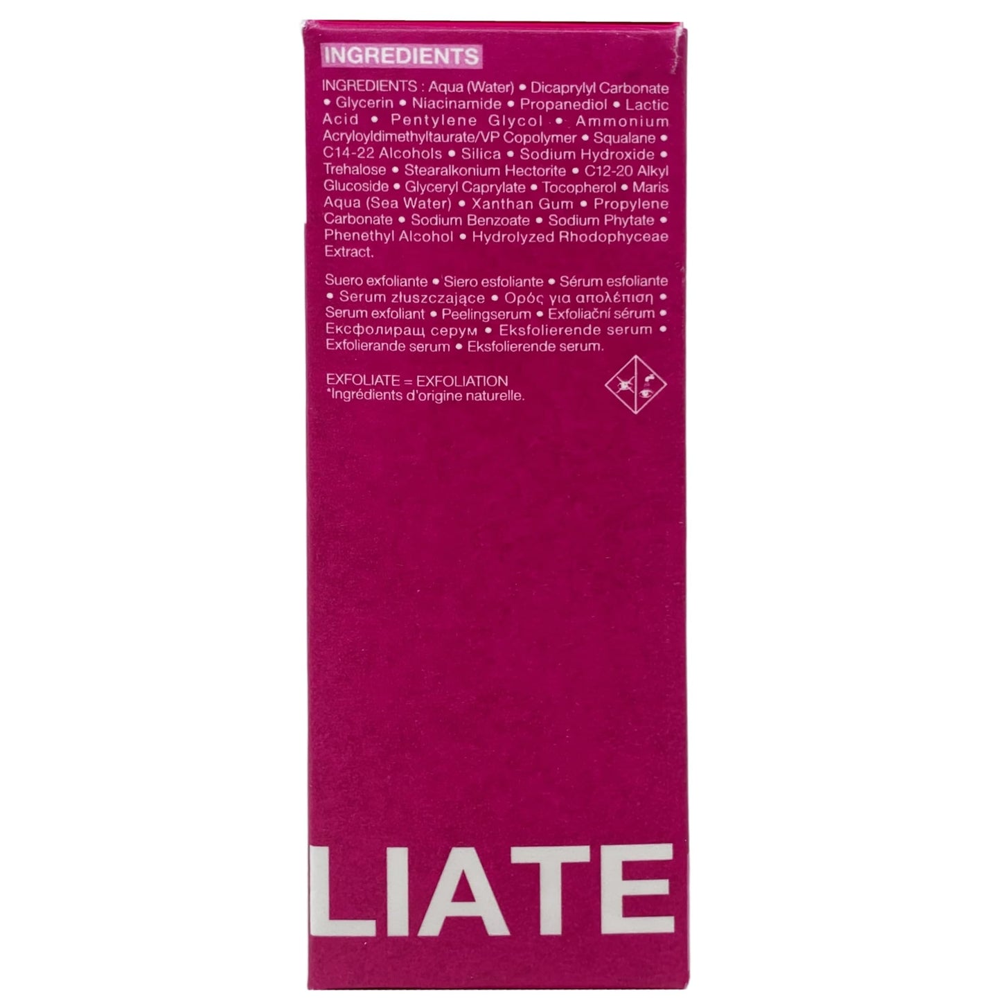 Sephora Exfoliate Resurfacing Serum Night with 5% Niacinamide + Lactic Acid - 30 mL / 1.01 fl oz Beauty & Personal Care SEPHORA