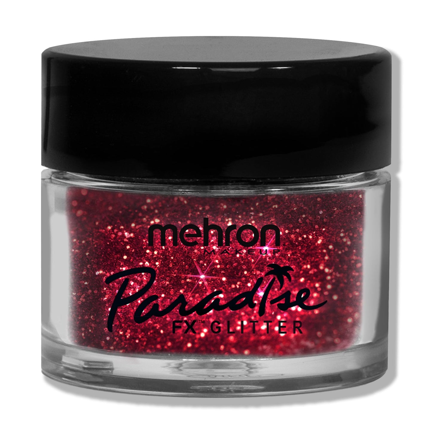 Mehron Makeup Paradise Glitter FX | Professional Shimmering Loose Glitter for Makeup & Art .25 oz (7 g) (RED) Beauty & Personal Care Mehron