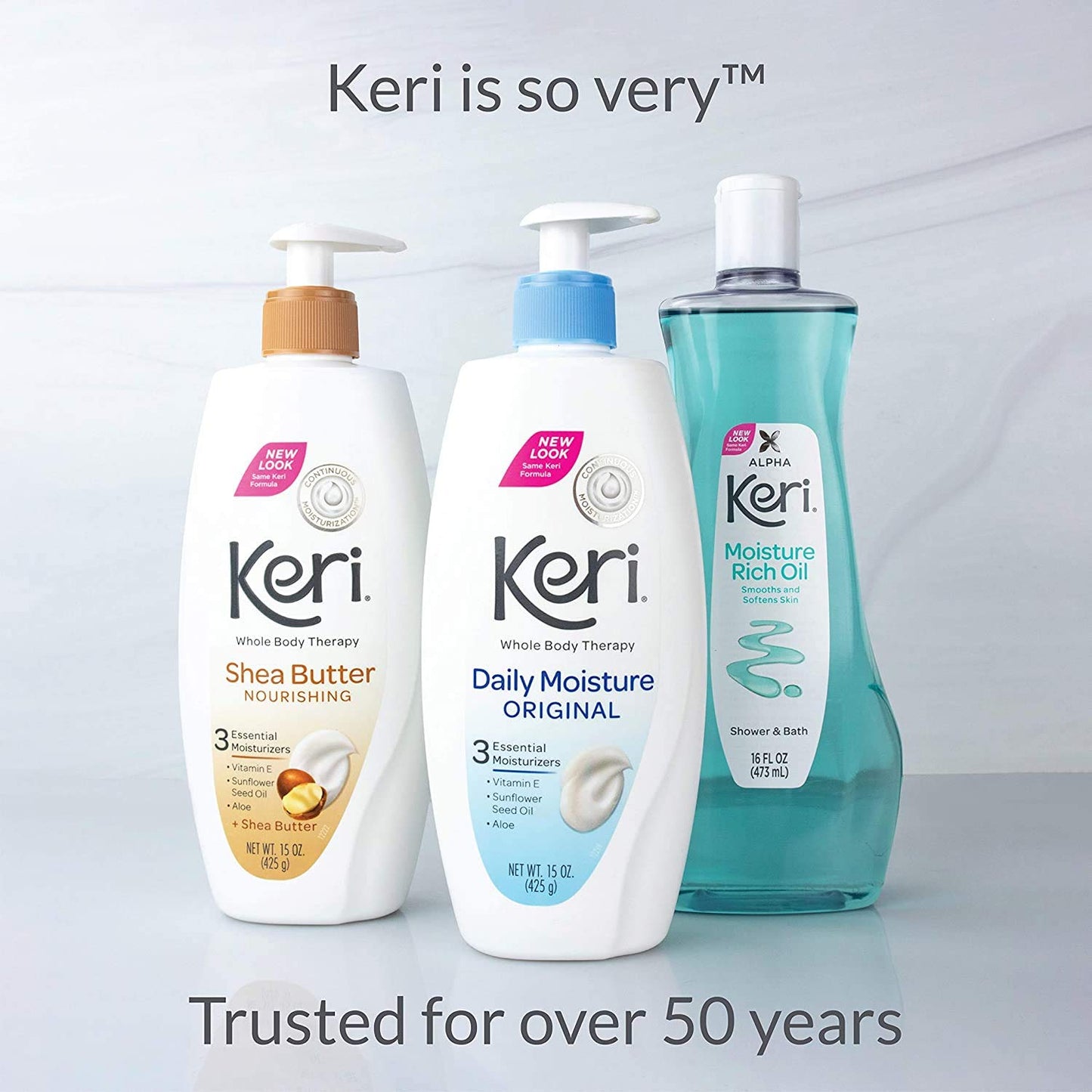 Keri Moisturizing Shower and Bath Oil, 16 Fl Oz Beauty and Personal Care Keri