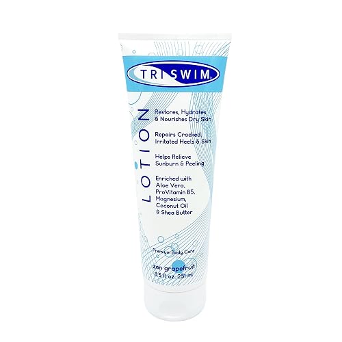TRISWIM Swim Lotion 8.5oz | After Swim Lotion for Dry & Itchy Skin | Neutralizes Chlorine, Bromine & Saltwater Odors | Hydrates & Soothes with Aloe Beauty & Personal Care TRISWIM