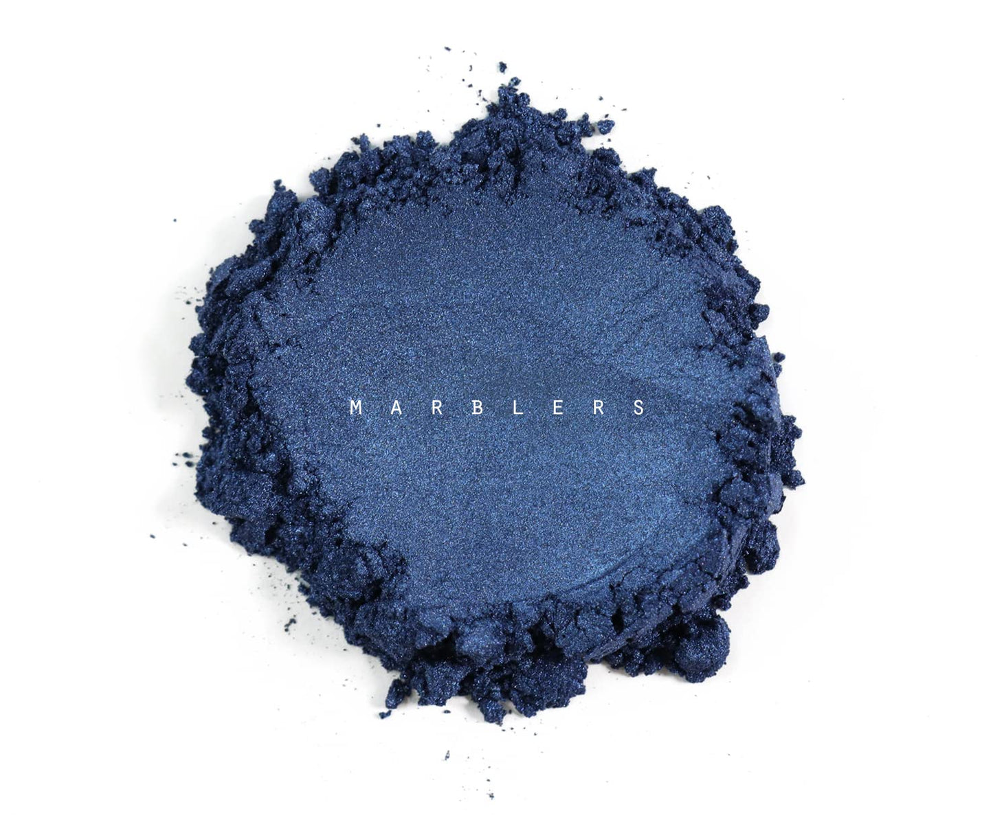 MARBLERS Fine Natural Mica Powder [Fine Navy] 0.11oz (3g) | Highly Pigmented | Non-Toxic, Vegan, Cruelty-Free | Eyeshadow, Body Butter, Nail Polish Beauty & Personal Care MARBLERS