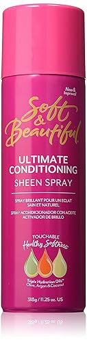 Soft and Beautiful Ultimate Conditioner Sheen Spray, 11 Ounce Beauty & Personal Care Soft & Beautiful