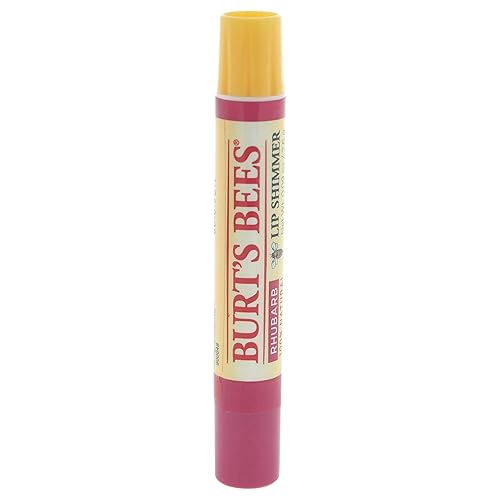 Burt's Bees Lip Shimmer Rhubarb, 0.09 Oz Beauty & Personal Care Burt's Bees