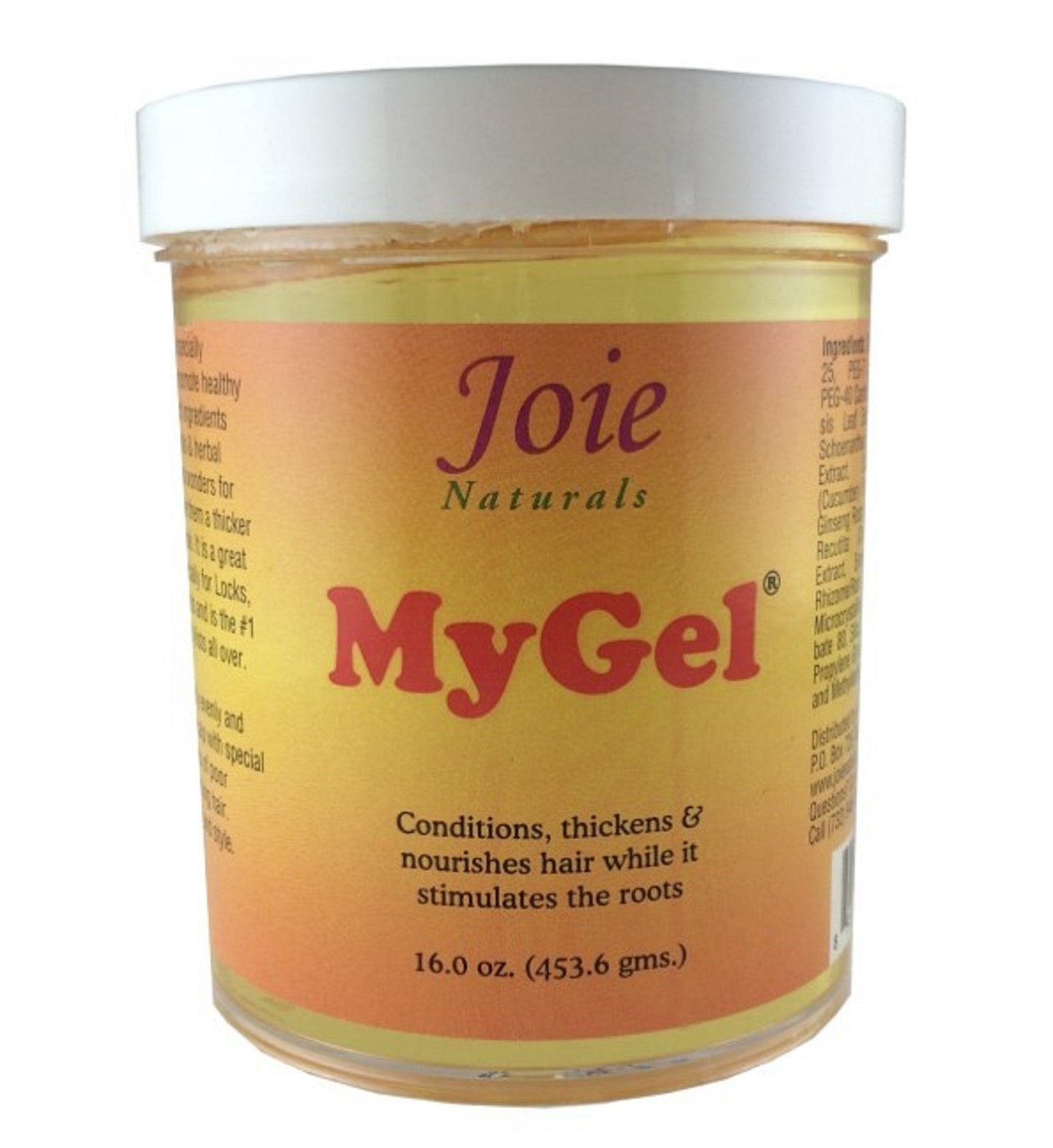 Joie Naturals MyGel Hair Styling Gel, 16 ounces Beauty & Personal Care Joie