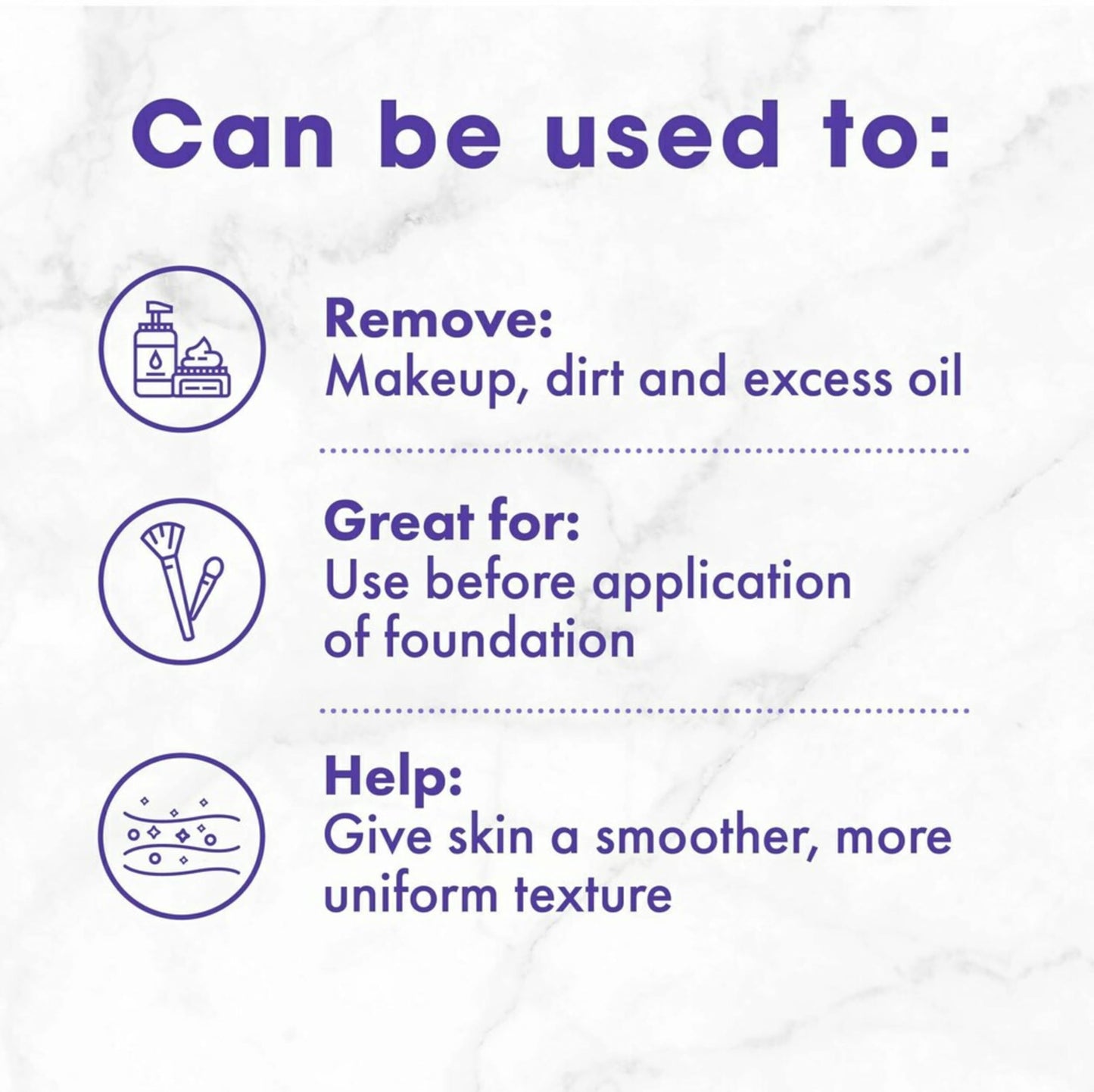 Buf-Puf Facial Sponge, Dermatologist Developed, Removes Deep Down Dirt & Makeup that Causes Breakouts and Blackheads, Reusable, Exfoliating, White, 5 Beauty and Personal Care Buf-Puf