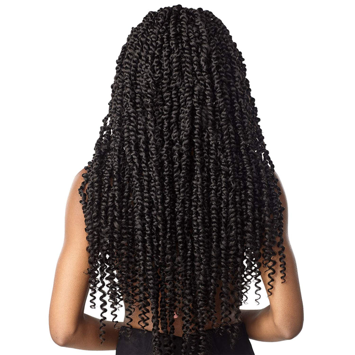 Sensationnel Lulutress Crochet Braiding Hair-Passion Twist 24 Inch,T1B/27