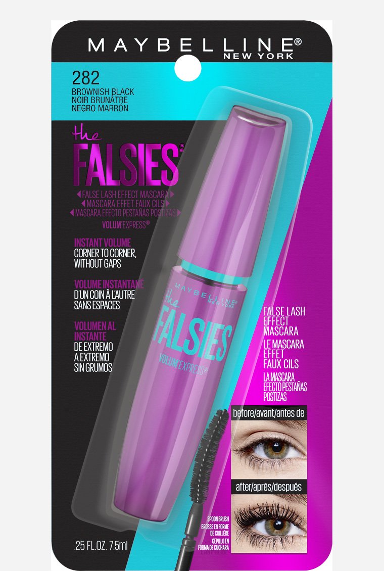 Maybelline New York The Falsies Volume' Express Washable Mascara, Brownish Black, 0.25 Fluid Ounce Beauty & Personal Care MAYBELLINE