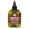Difeel 99% Natural Premium Hair Oil - Pro-Growth Castor Hair Oil 7.1 oz. - Natural Castor Oil for Hair Growth Beauty & Personal Care Difeel