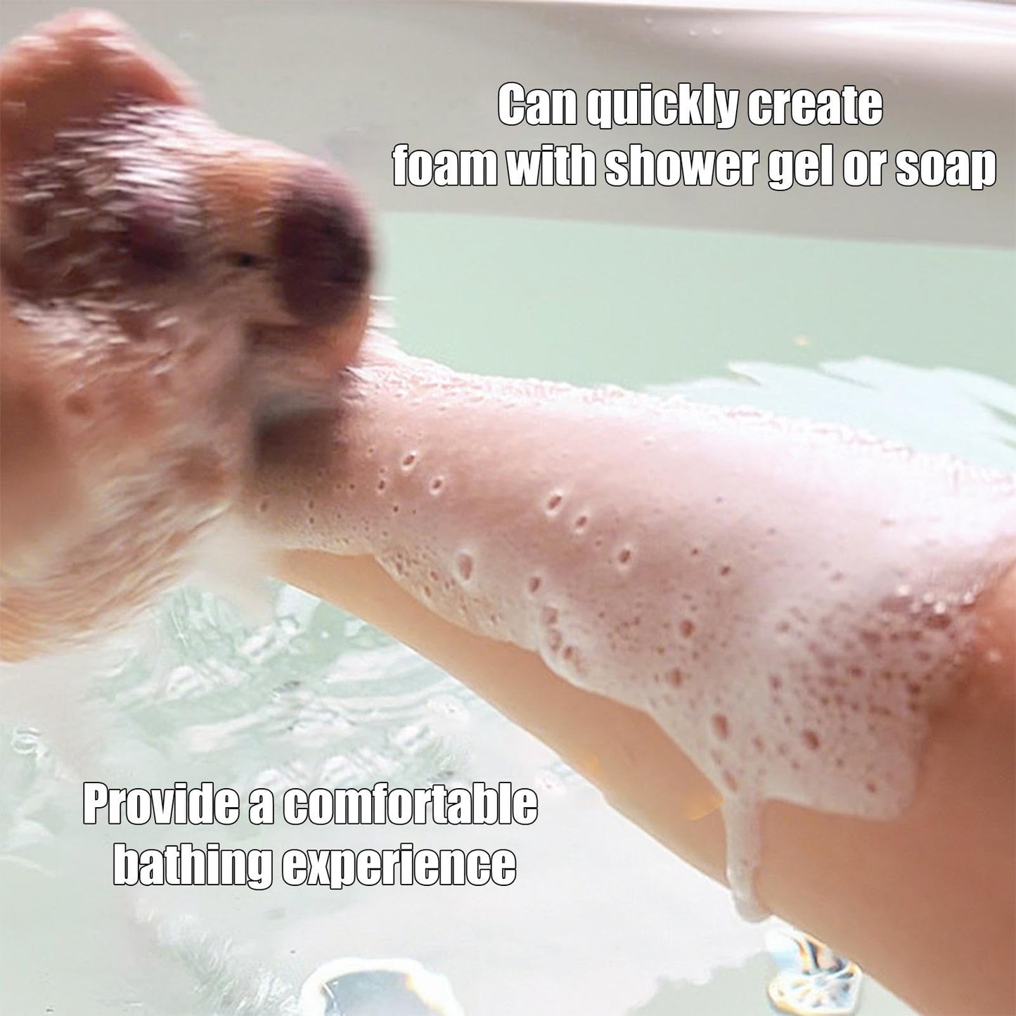 Capybara Bath Sponge, 2 Pack Cute Cartoon Animal Capybara Shape Bath Sponges for Shower, Decorative Bathing Sponge for Kids Adults, Soft Sponge Balls Beauty and Personal Care GEUGECY