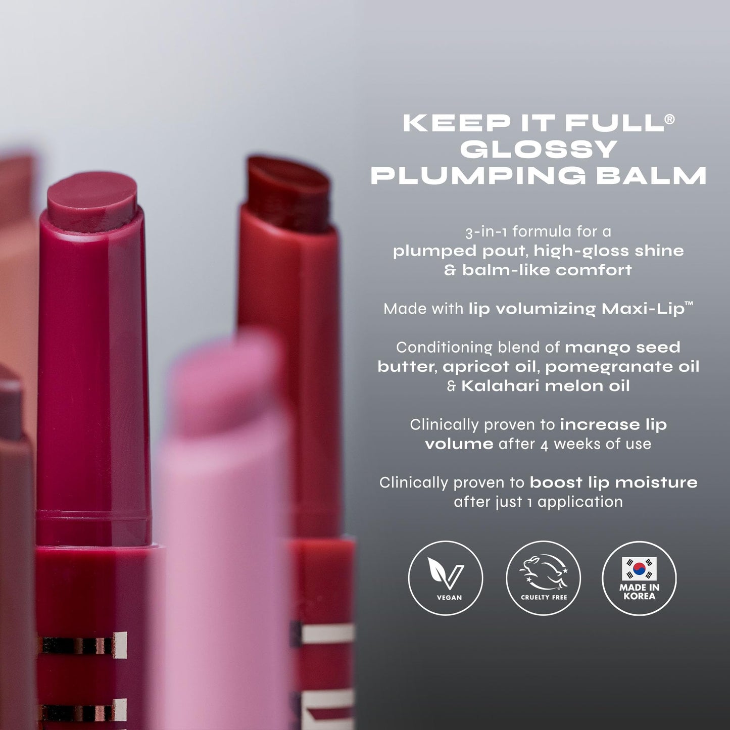 Milani Lip Plumper, Keep it Full Glossy Plumping Balm, Peptides for increased Lip Hydration & Volume - 180 Jam Beauty & Personal Care Milani