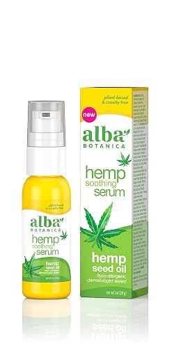 Alba Botanica Hemp Soothing Serum, 1 oz Beauty & Personal Care Alba Botanica
