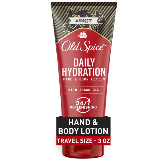 Old Spice Body Lotion for all skin types, Travel Size 24/7 Lightweight Moisturization with Amazing Scent for Face, Hand and Body, Swagger Scent Beauty & Personal Care Old Spice