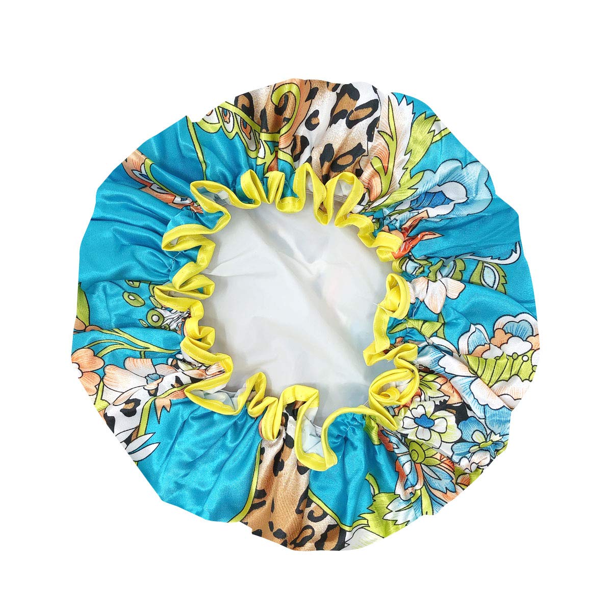 allydrew Wild Side Reusable Women's Waterproof Shower Caps for Long Hair, Wild Floral Beauty and Personal Care allydrew