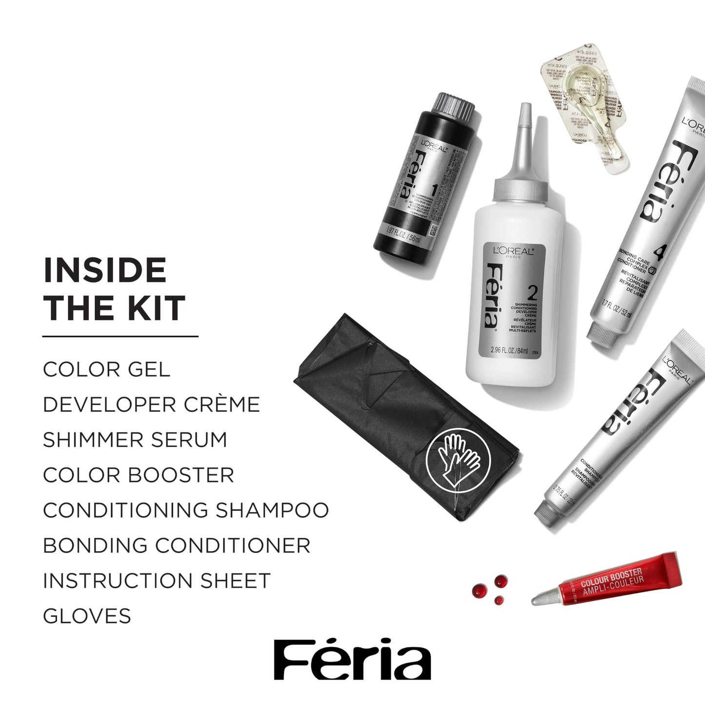 L'Oreal Paris Feria Multi-Faceted Shimmering Color Power Red Intense Deep Auburn, R48 Beauty & Personal Care L'Oreal Paris