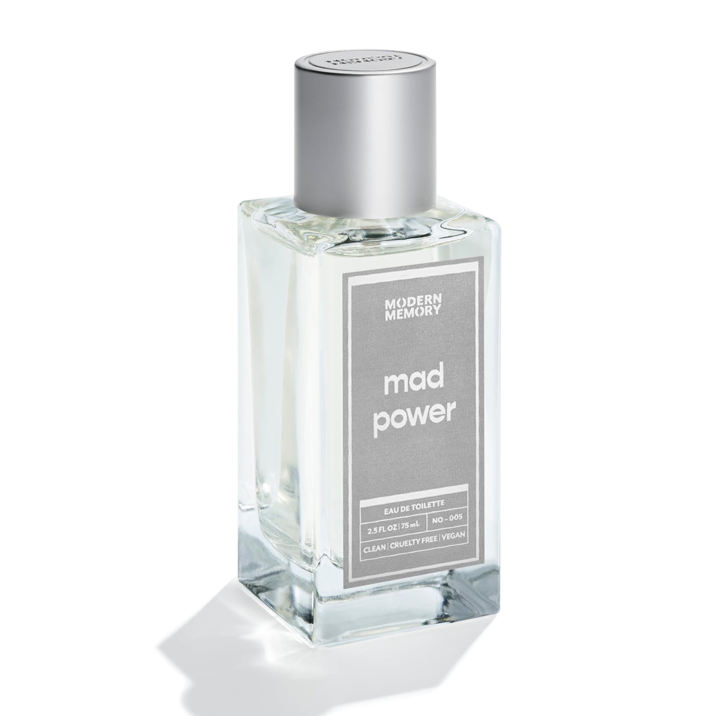 Modern Memory Mad Power Eau de Toilette for Men, 2.5 fl oz - Notes of Lemon, Black Pepper & Patchouli Beauty & Personal Care Modern Memory