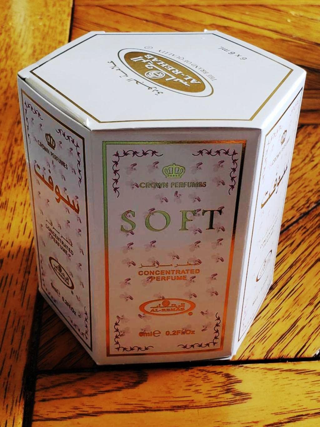 Soft - 6ml (.2oz) Roll-on Perfume Oil By Al-rehab (Crown Perfumes) (Box of 6)" Beauty & Personal Care Al-Rehab