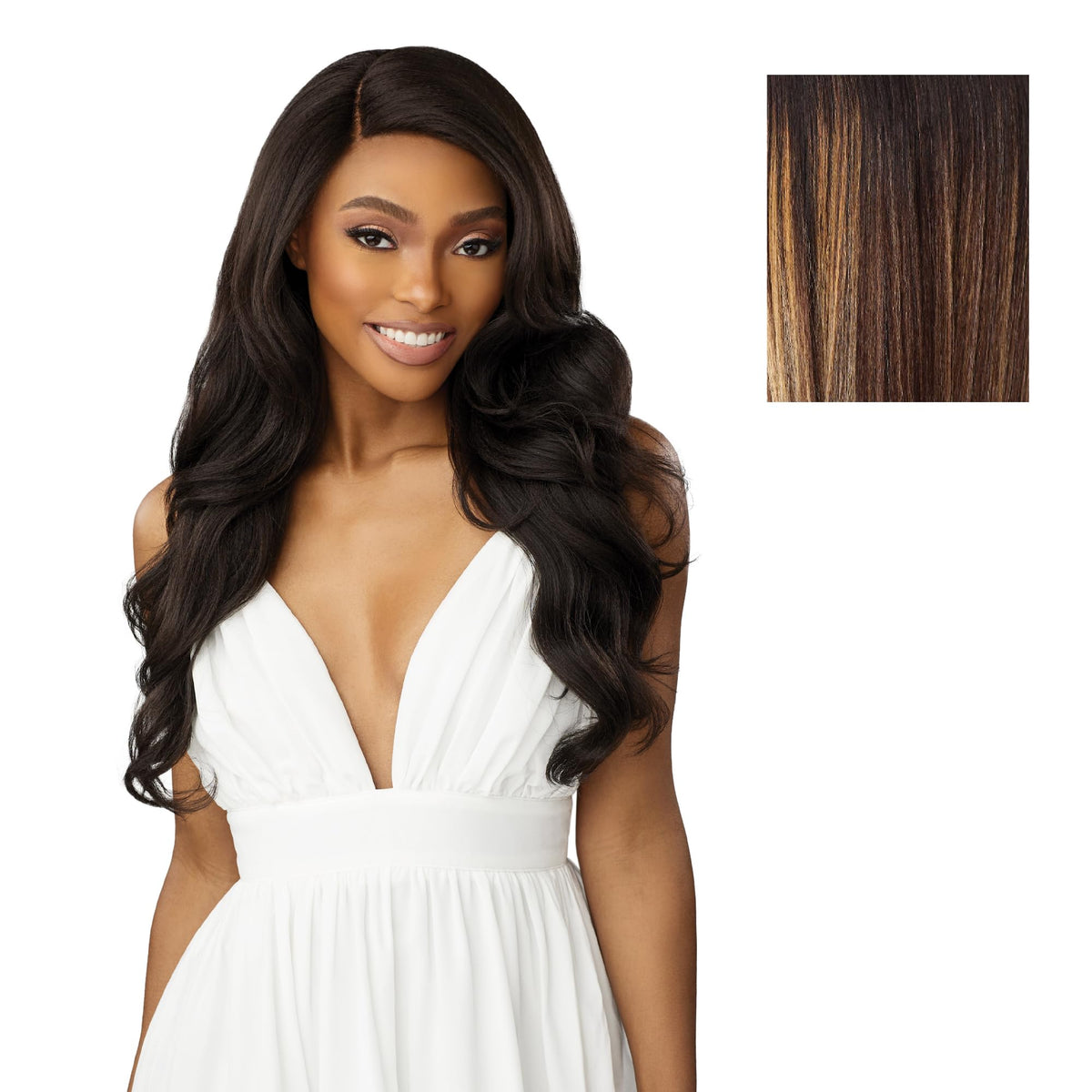 Sensationnel Dashly Lace Front Wig-Unit 53, BALAYAGESUNKISSED