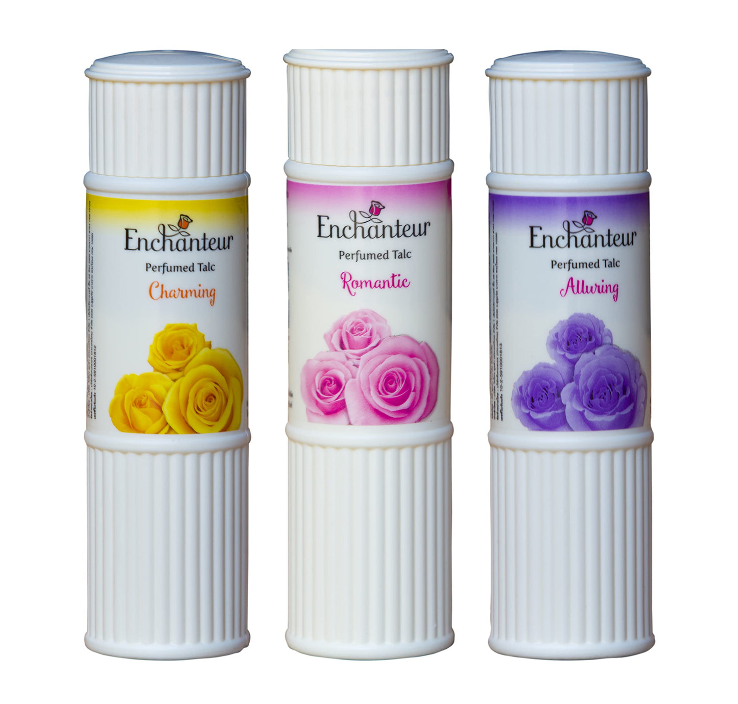 Enchanteur Perfumed Body Talcum Powder Charming, Romantic & Alluring Scent (Pack of 3 X 100 g.) by Enchanteur Beauty & Personal Care Enchanteur