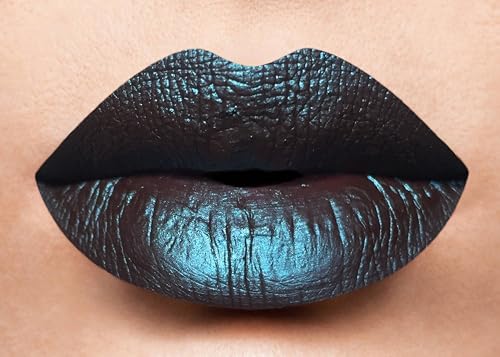 LA Splash Lustre Black Lipstick Long Lasting Liquid Matte Lipstick Day of the Dead Collection (Lustre Catrina) Beauty & Personal Care LA Splash