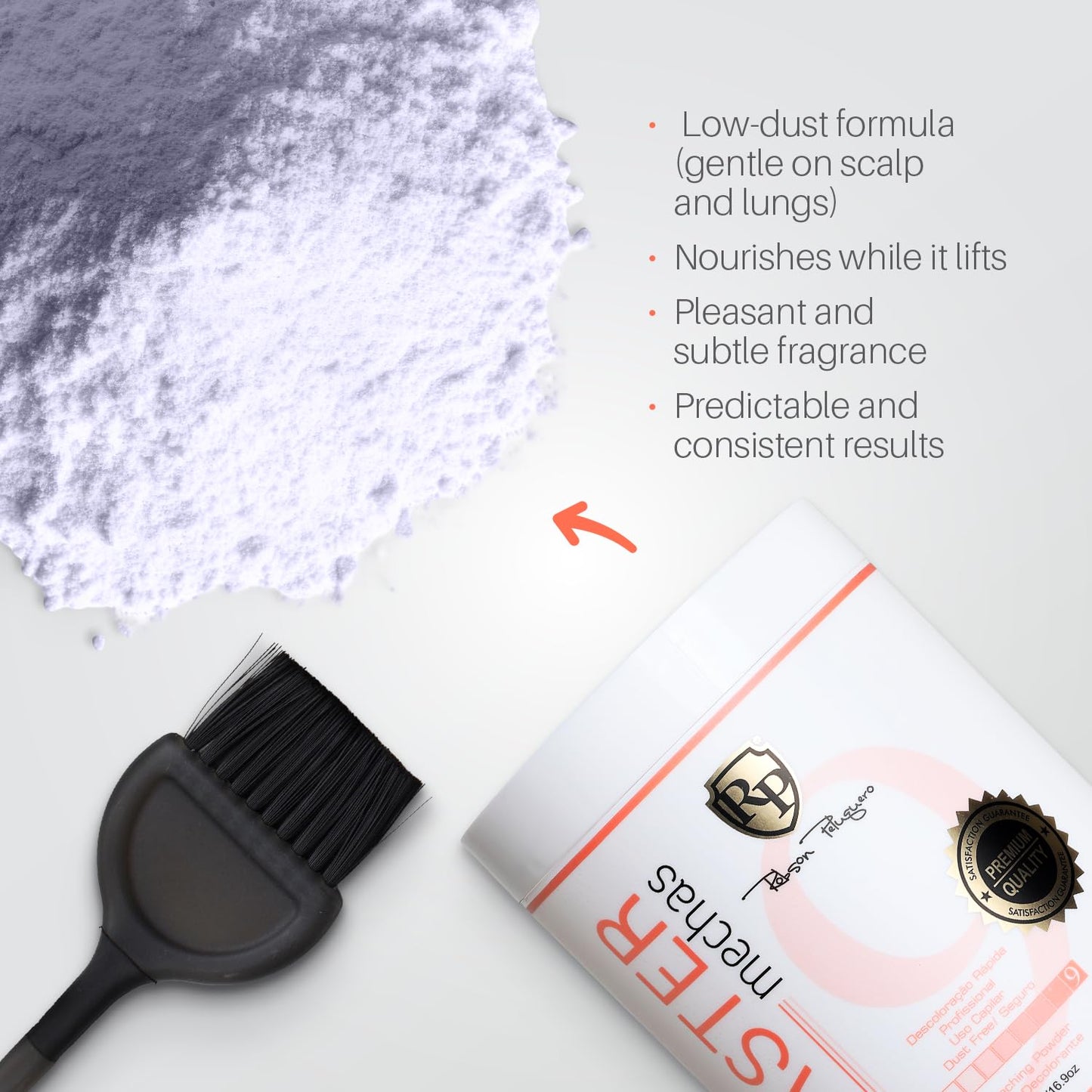 Robson Peluquero Master Mechas Dust-Free Hair Bleach Powder 500g | Fast, Clean & Controlled Lift | Bleach for Hair, Keratin & Amino Acid Fiber Beauty & Personal Care Robson Peluquero