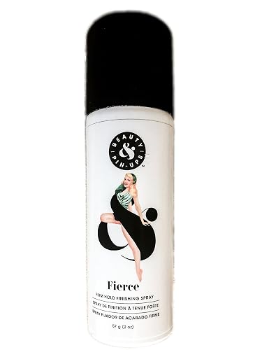 Beauty & Pin Ups Fierce Firm Hold Finishing Spray, 10 Ounce Beauty & Personal Care Beauty & Pin Ups