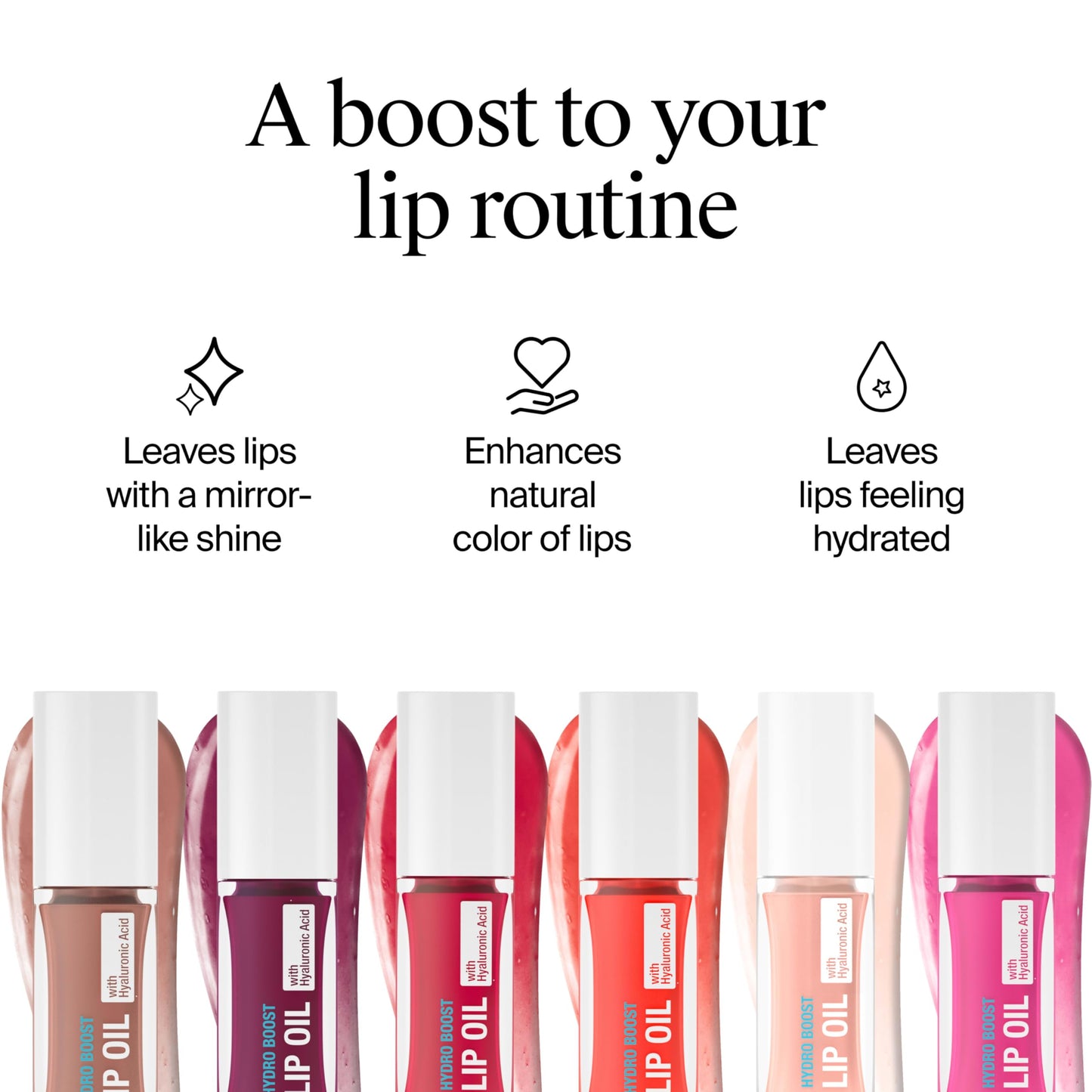 Neutrogena Hydro Boost Tinted Lip Oil with Hyaluronic Acid, Designed to Hydrate & Nourish While Providing a Luxurious Pop of Color for Fuller-Looking Beauty & Personal Care Neutrogena