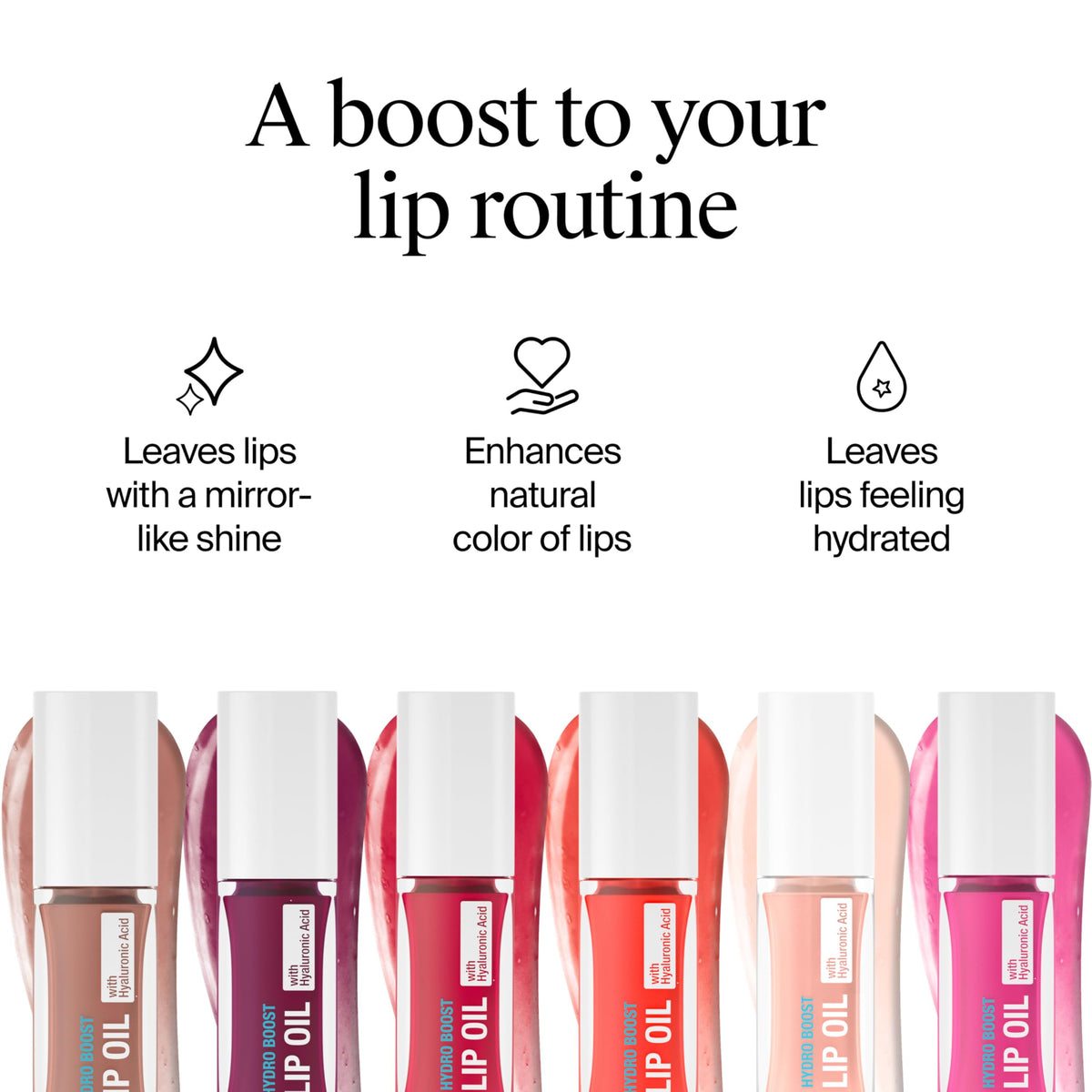 Neutrogena Hydro Boost Tinted Lip Oil with Hyaluronic Acid, Hydrating and Nourishing Lip Oil for Fuller Looking Lips, Radiant Raspberry, .2 fl. Oz Beauty & Personal Care Neutrogena