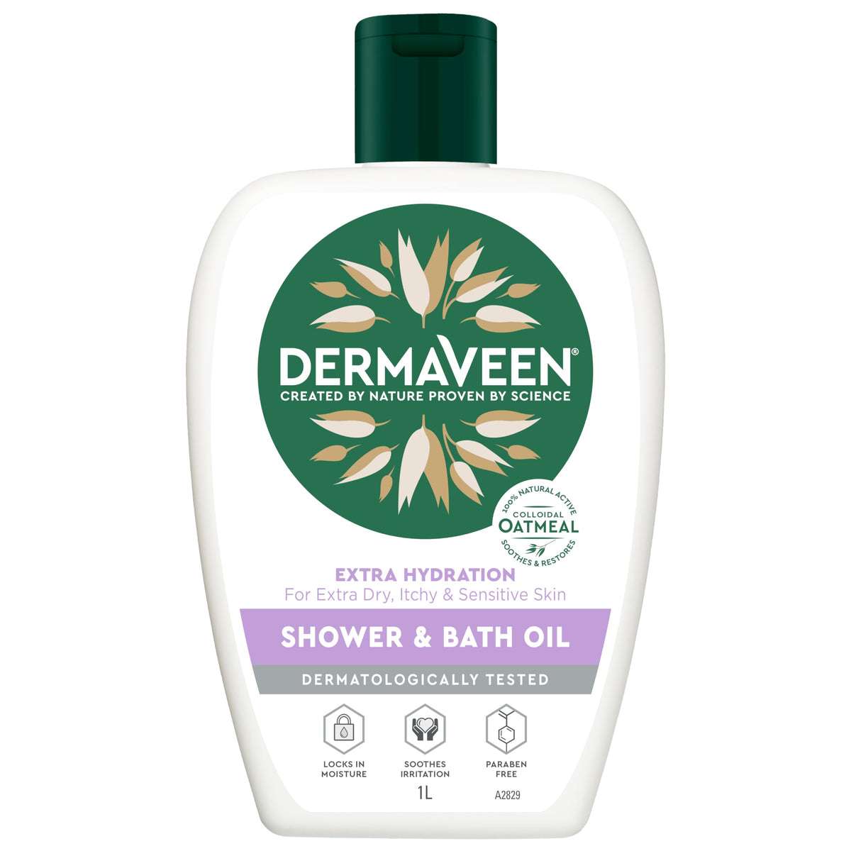 DermaVeen Shower & Bath Oil 1 Litre Beauty and Personal Care Dermaveen