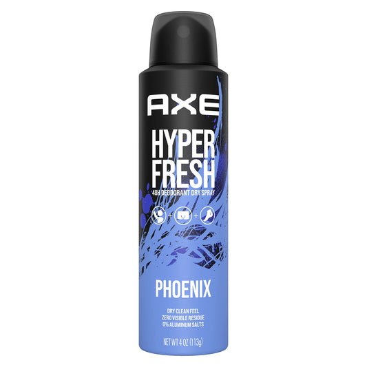 AXE Phoenix Deodorant Spray 48 Hour Odor Protection Crushed Mint and Rosemary Deodorant without Aluminum and without Residue 4 oz Beauty and Personal Care AXE
