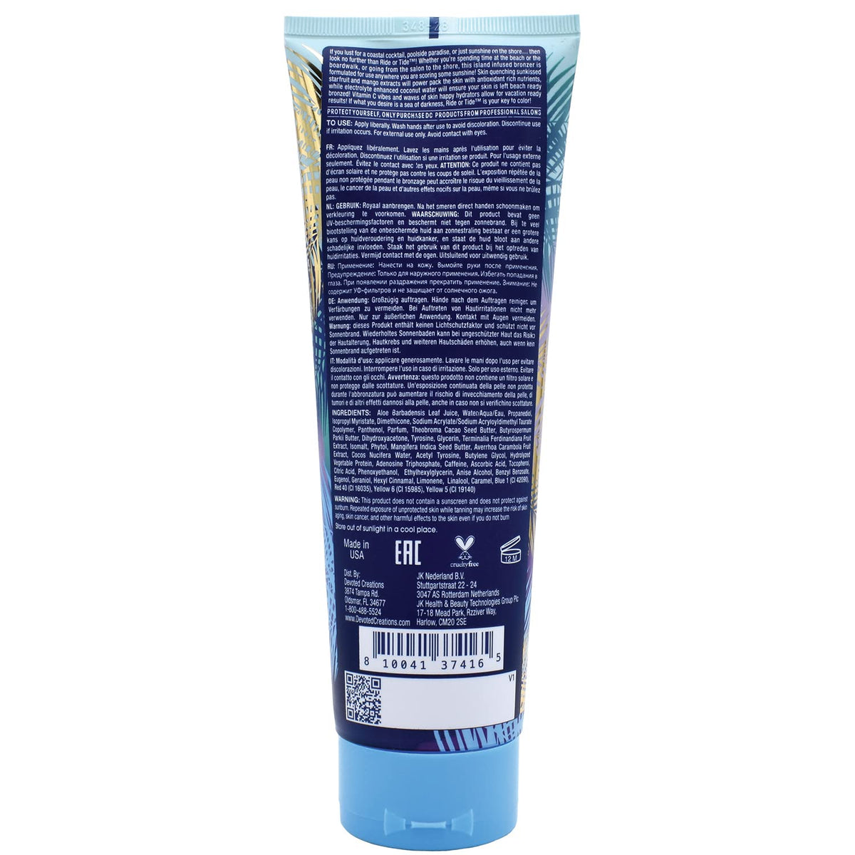 Devoted Creations Ride or Tide - Beach Ready Bronzing Lotion with Enhanced Coconut Water Beauty & Personal Care Devoted Creations