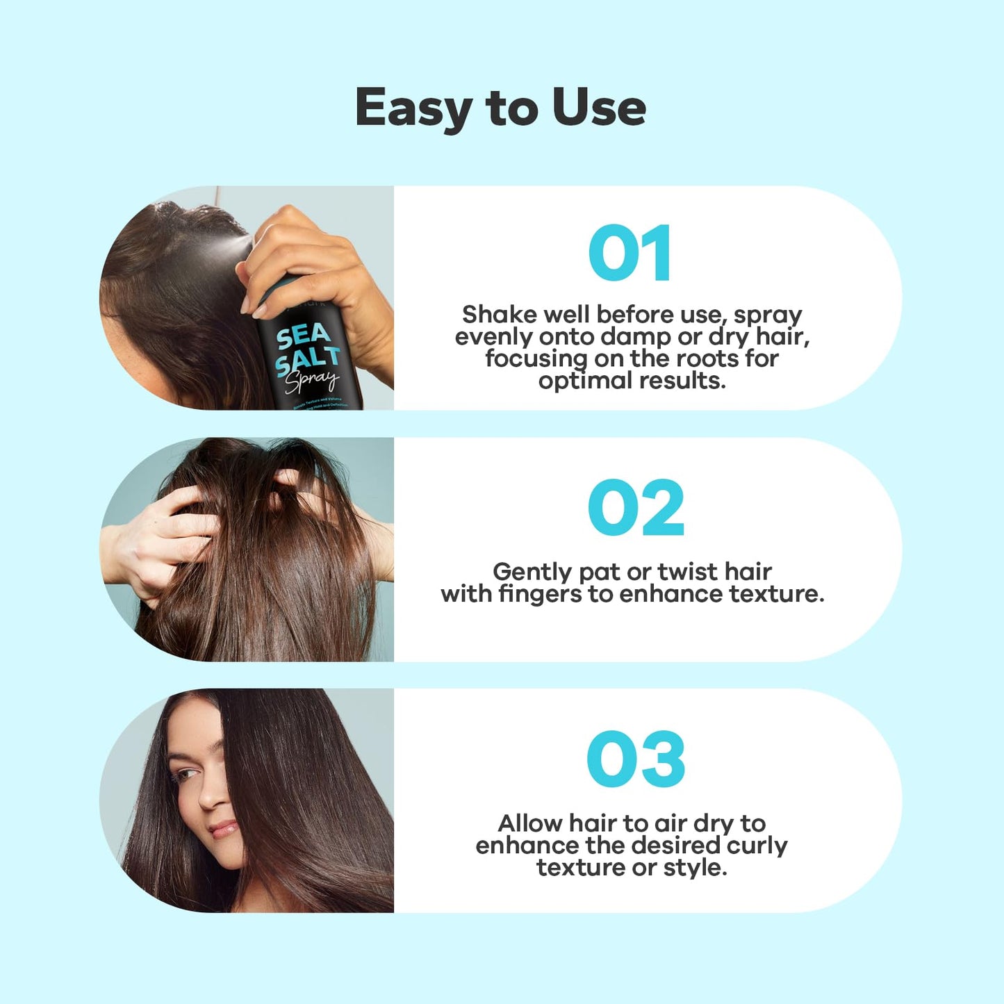 StyleShark Sea Salt Spray for Hair Men & Women (8.5 Fl Oz), Sea Salt Spray for Men, Beach Wave & Volumizing Texturing Sprays to Add Volume & Texture Beauty & Personal Care StyleShark