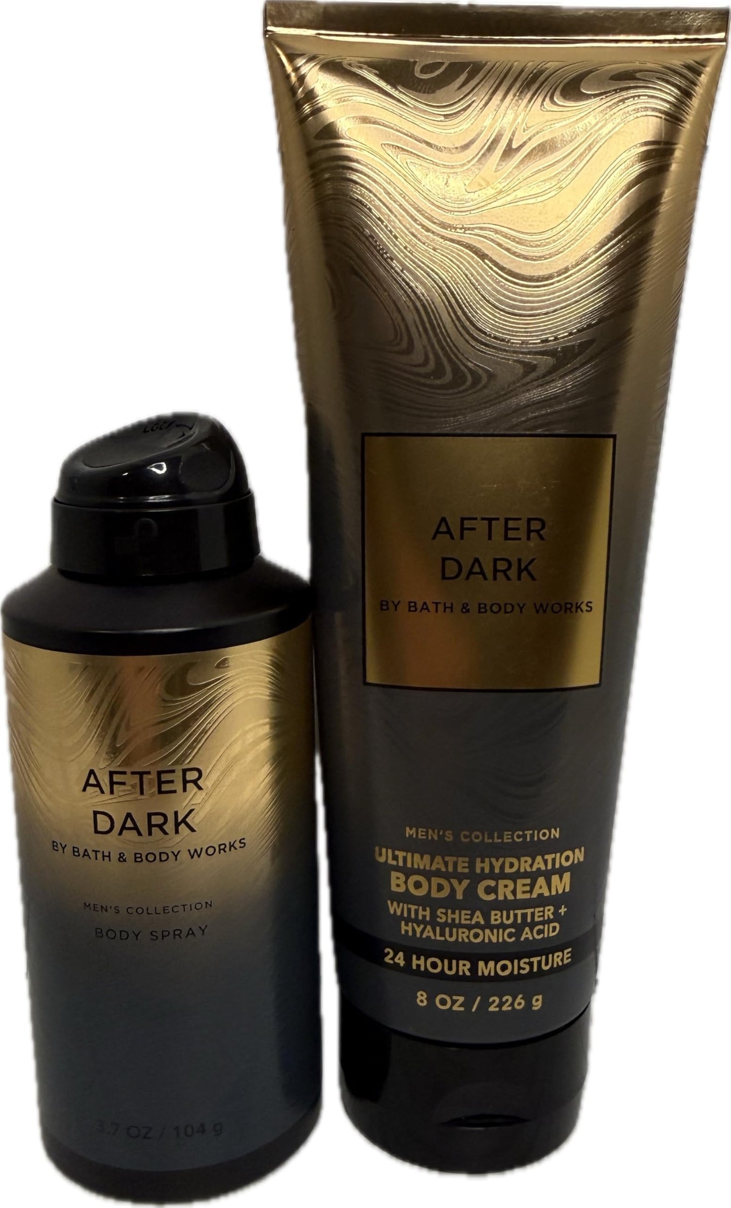 Bath & Body Works Men's After Dark Body Cream and Spray 2 Piece Set Beauty and Personal Care Bath & Body Works