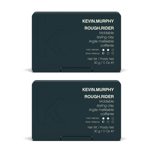 KEVIN.MURPHY ROUGH.RIDER Clay - Hair Strengthening - For All Hair Types - Moldable Styling Clay - Sulphate Free Care - 30 g / 1.1 oz (Pack of 2) Beauty and Personal Care KEVIN.MURPHY Default Title