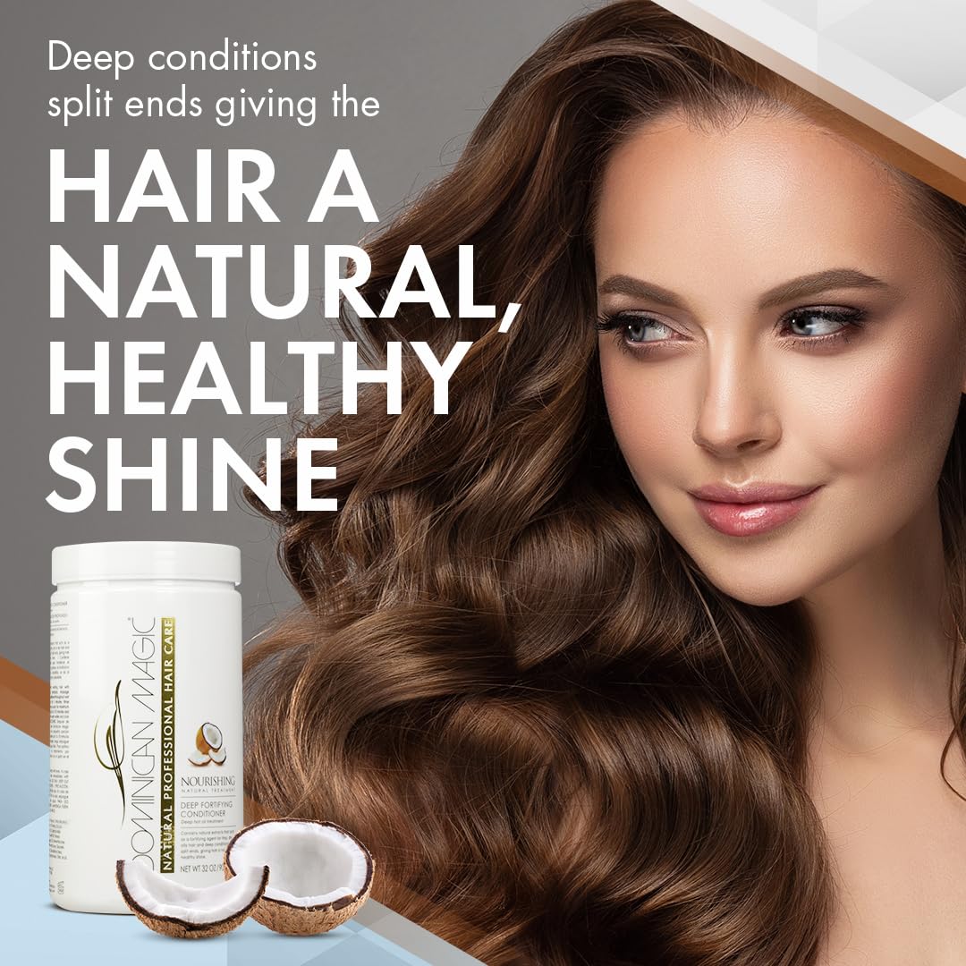 Dominican Magic Deep Fortifying Conditioner, 32 Oz, 32 Ounces Beauty & Personal Care DOMINICAN MAGIC