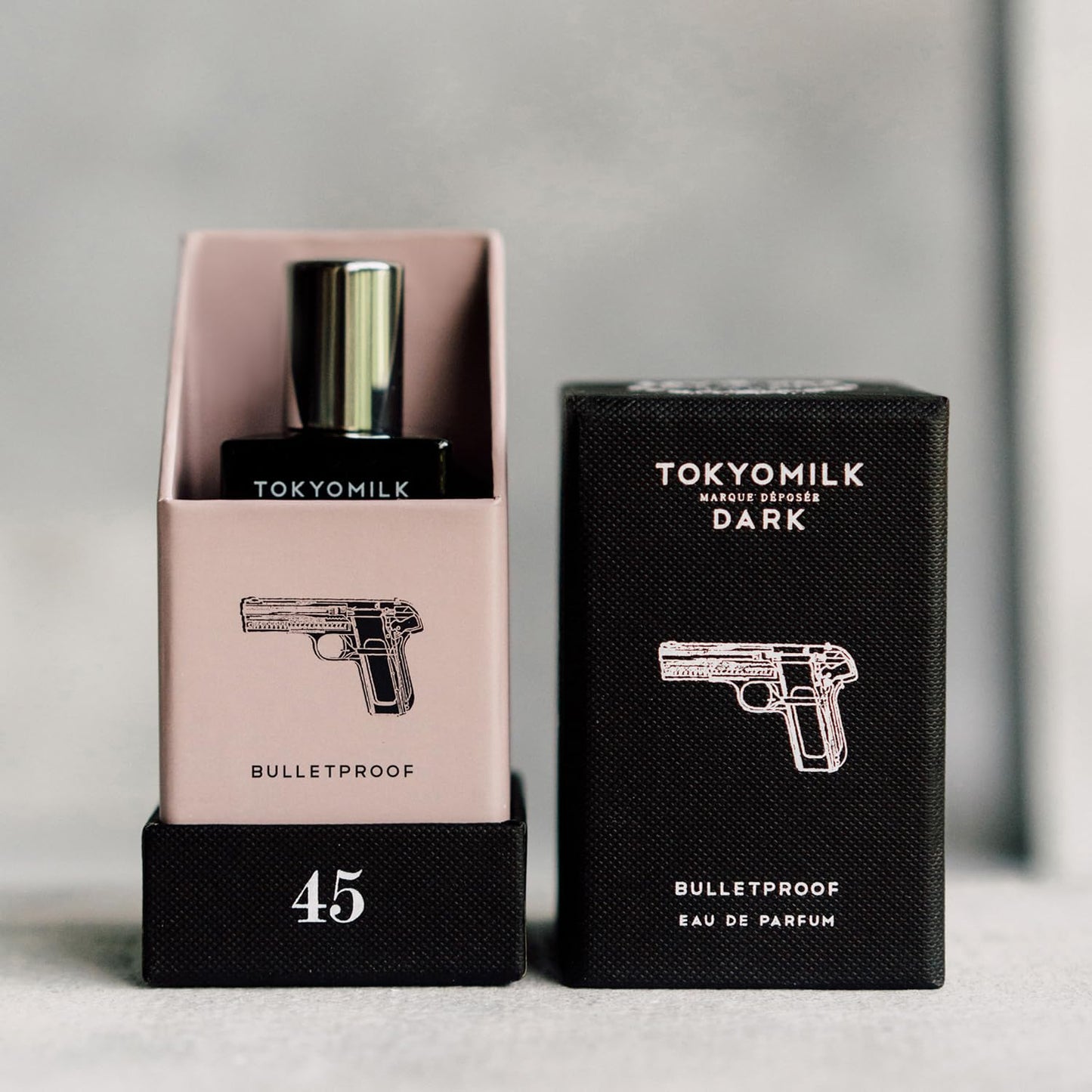 TOKYOMILK Dark Bulletproof Eau de Parfum, 1.6 fl oz, 47.3 ml - Warm Coconut, Sultry Teas, Ebony Woods, & Ecotic Spice - Sophisticated & Elegant Beauty & Personal Care TOKYOMILK