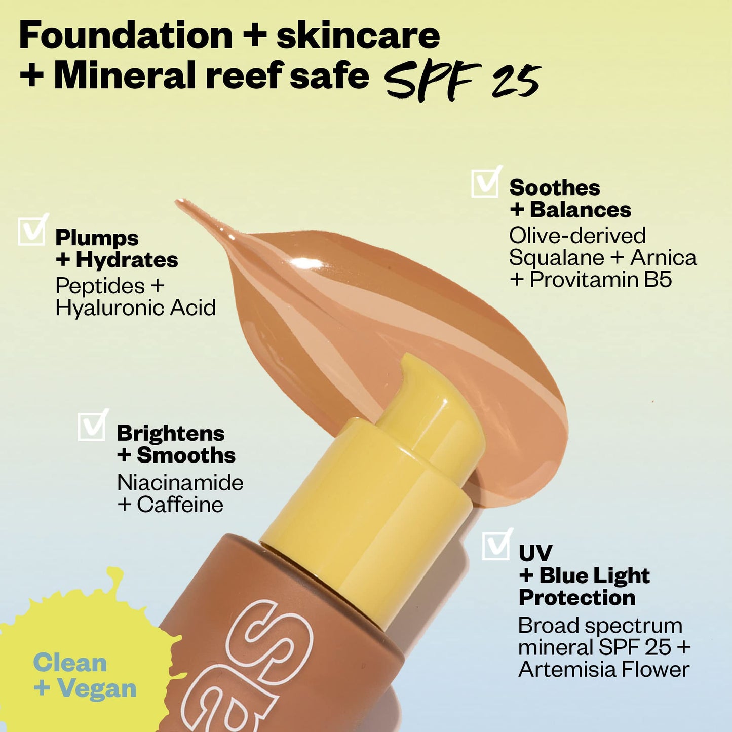 Kosas Revealer Skin-Improving Foundation with SPF 25 Protection - Hydrate, Brighten, Soothe, Plump, Protect Skin - Smoothing Texture, Natural Finish Beauty & Personal Care Kosas