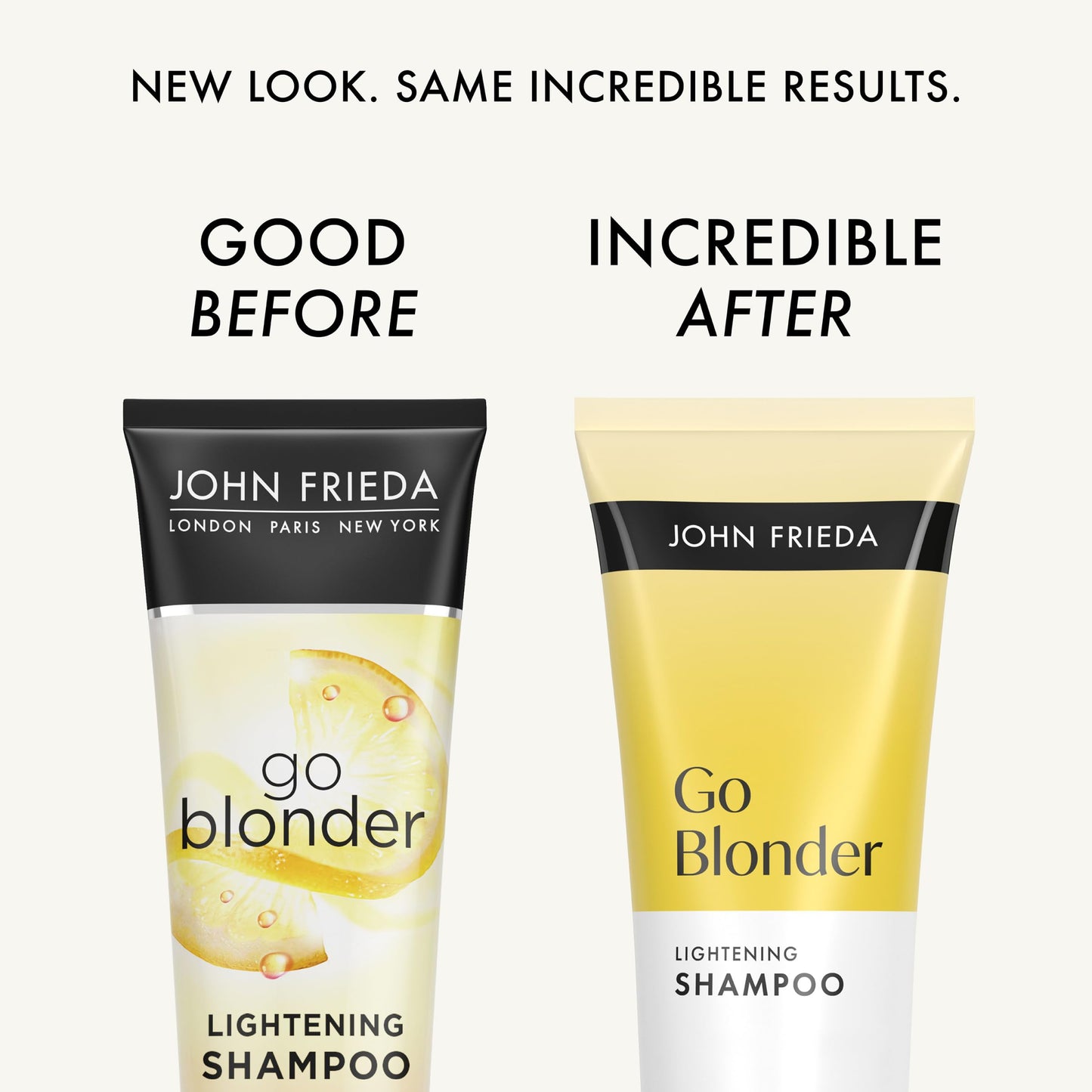 John Frieda Go Blonder Shampoo and Conditioner Set, Gradually Lightens Blonde Color Up, For Natural or Color-Treated Hair, 8.3 oz, Pack of 2 Beauty & Personal Care John Frieda