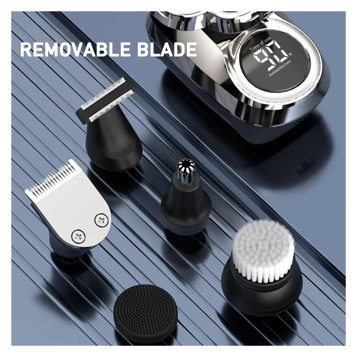 MDNHHBPZ Bawldy Pro Head Shaver, 9D Floating Blade Heads, Intelligent LED Display IPX7 Waterproof Wet Dry Shaving, Rechargeable Cordless Razor(1 Set Beauty and Personal Care MDNHHBPZ