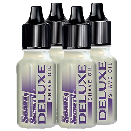 SHAVE SECRET DELUXE SHAVING OIL - 18.75ml (4 Pack) Beauty & Personal Care Shave Secret